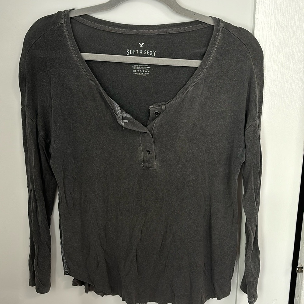 Button front shirt